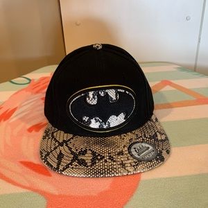 Fax Snakeskin Batman Hat